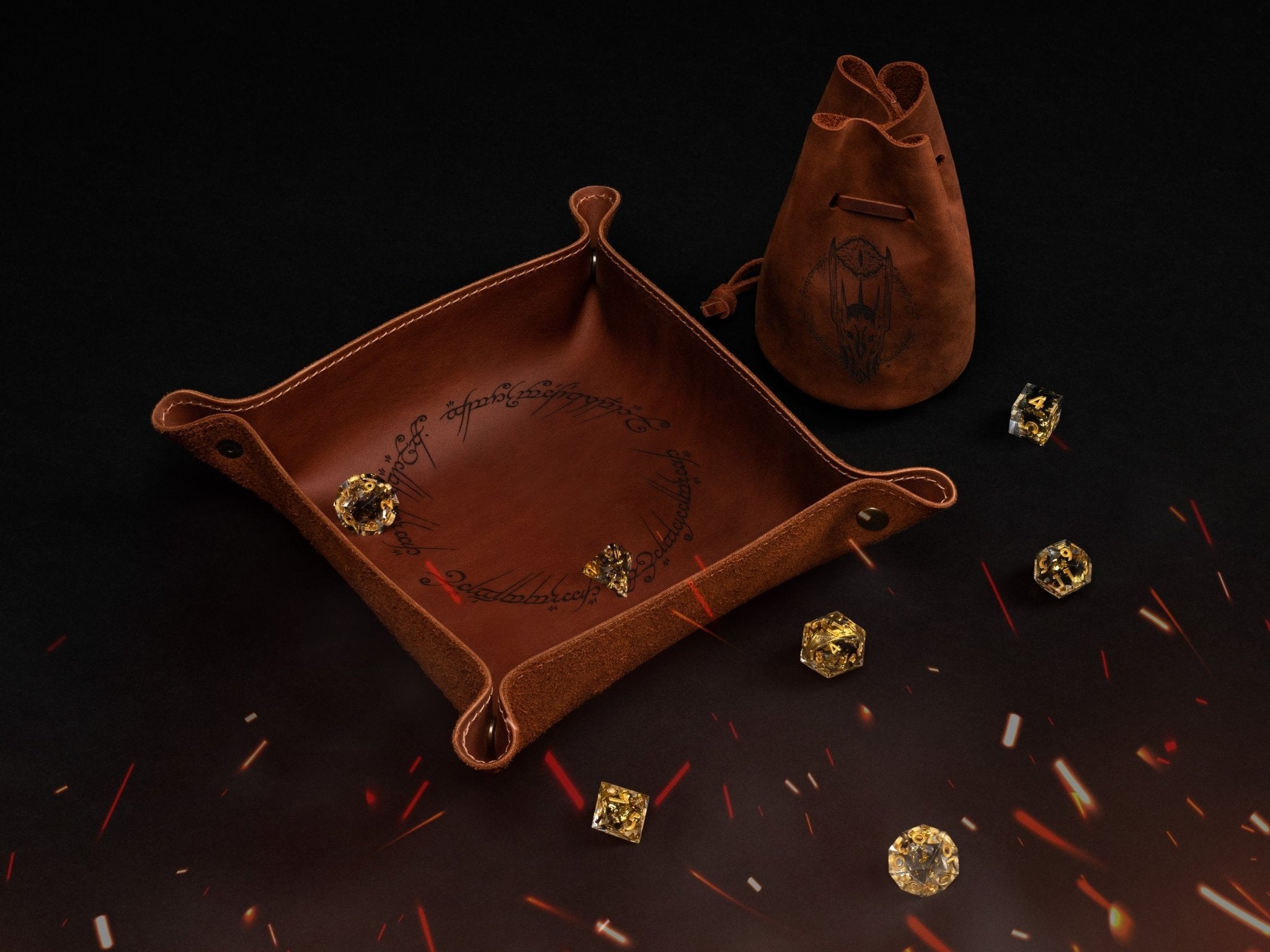 One Ring Dice Set - St George Leather Shop