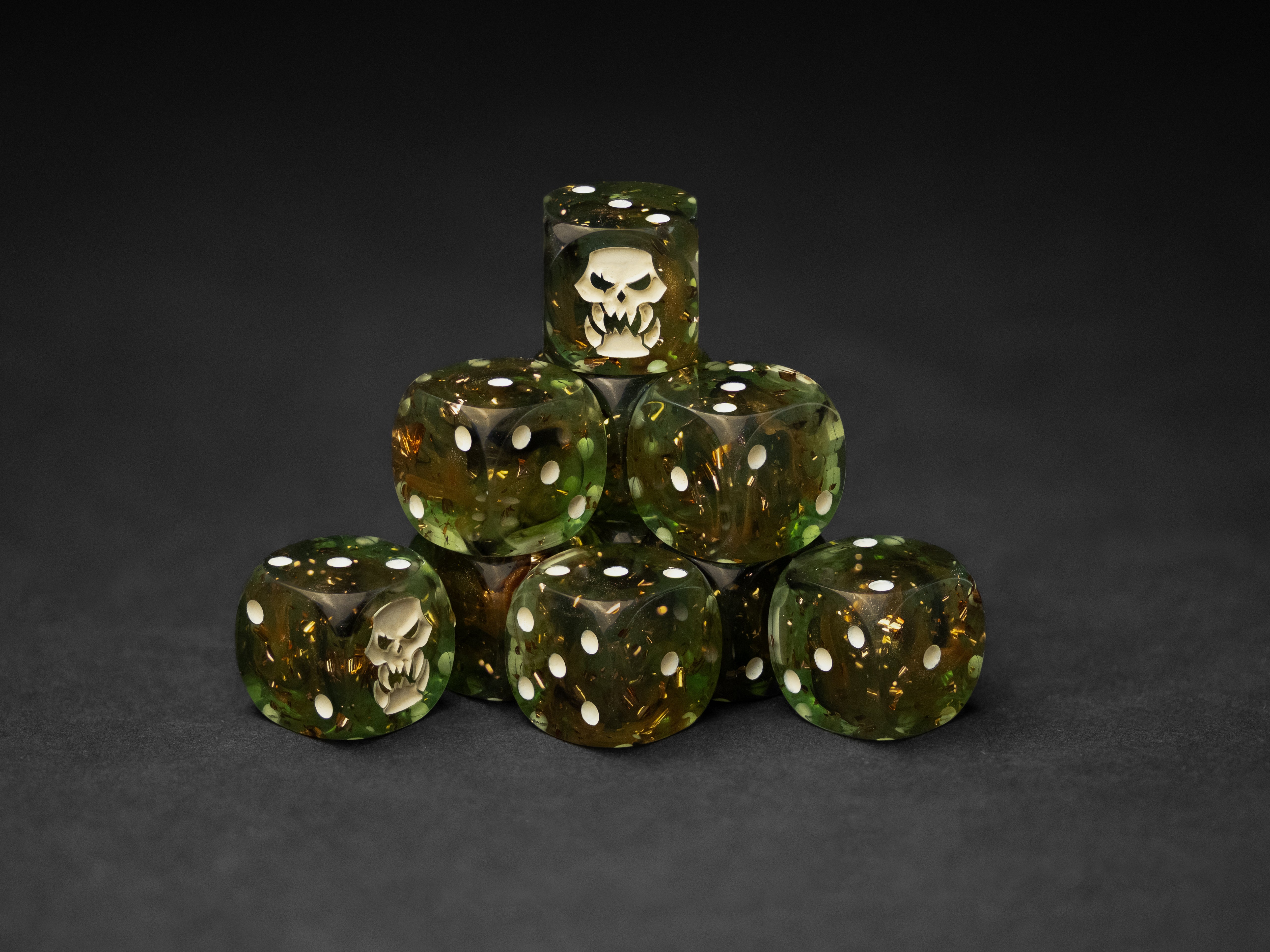 Dice Set D6 Orcs