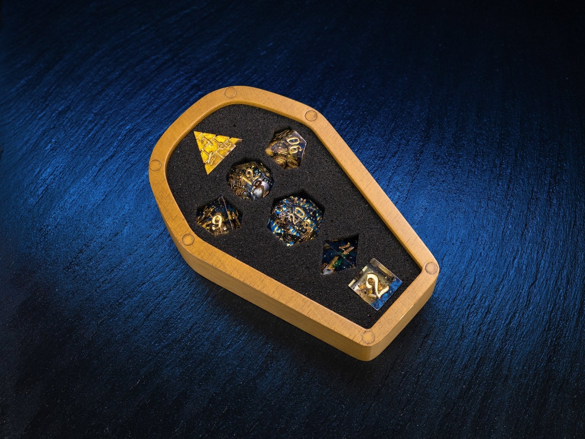 Ancient Egypt Dice Set - St George Leather Shop