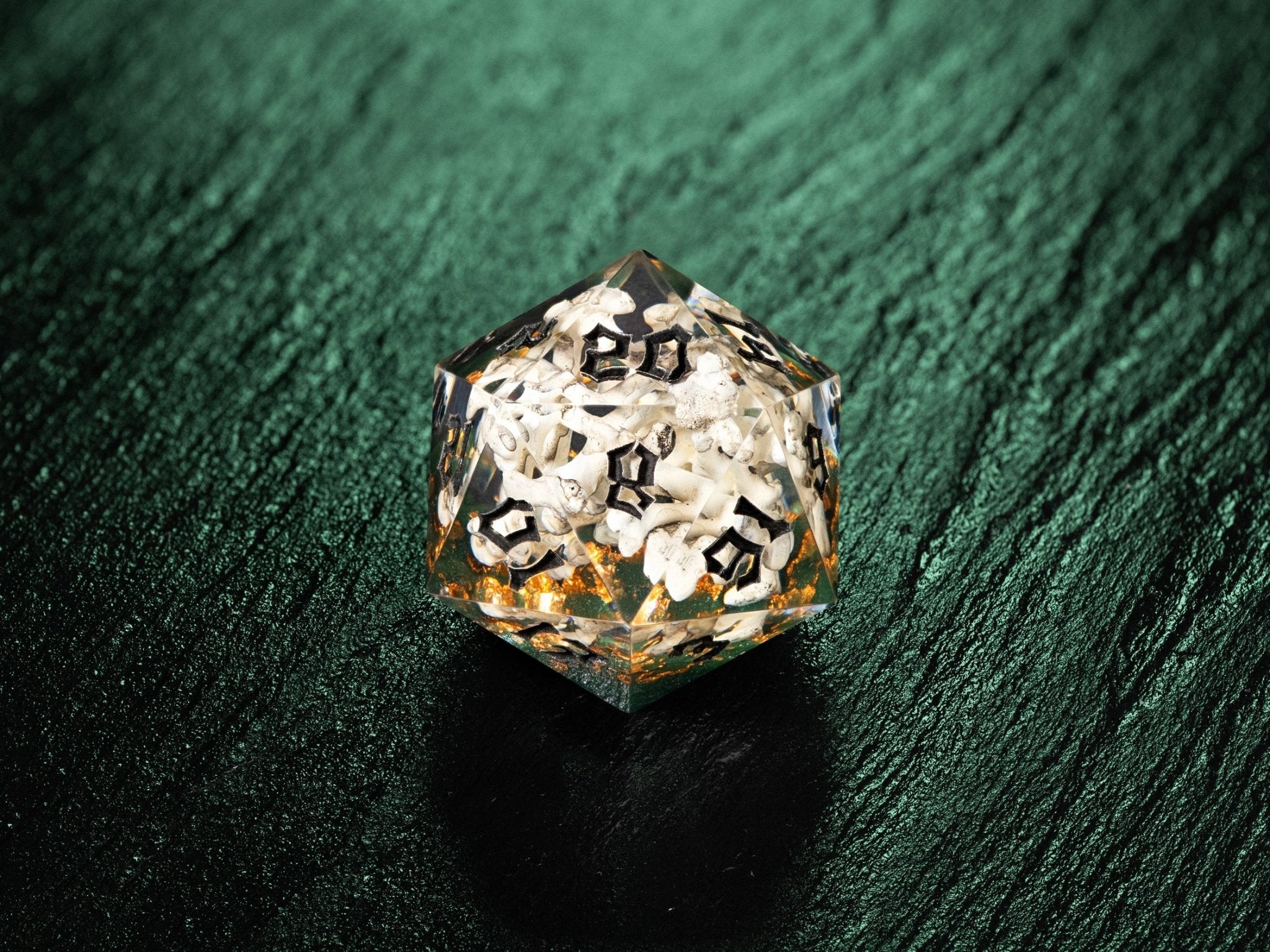 Skull & Bones Dice Set - St George Leather Shop