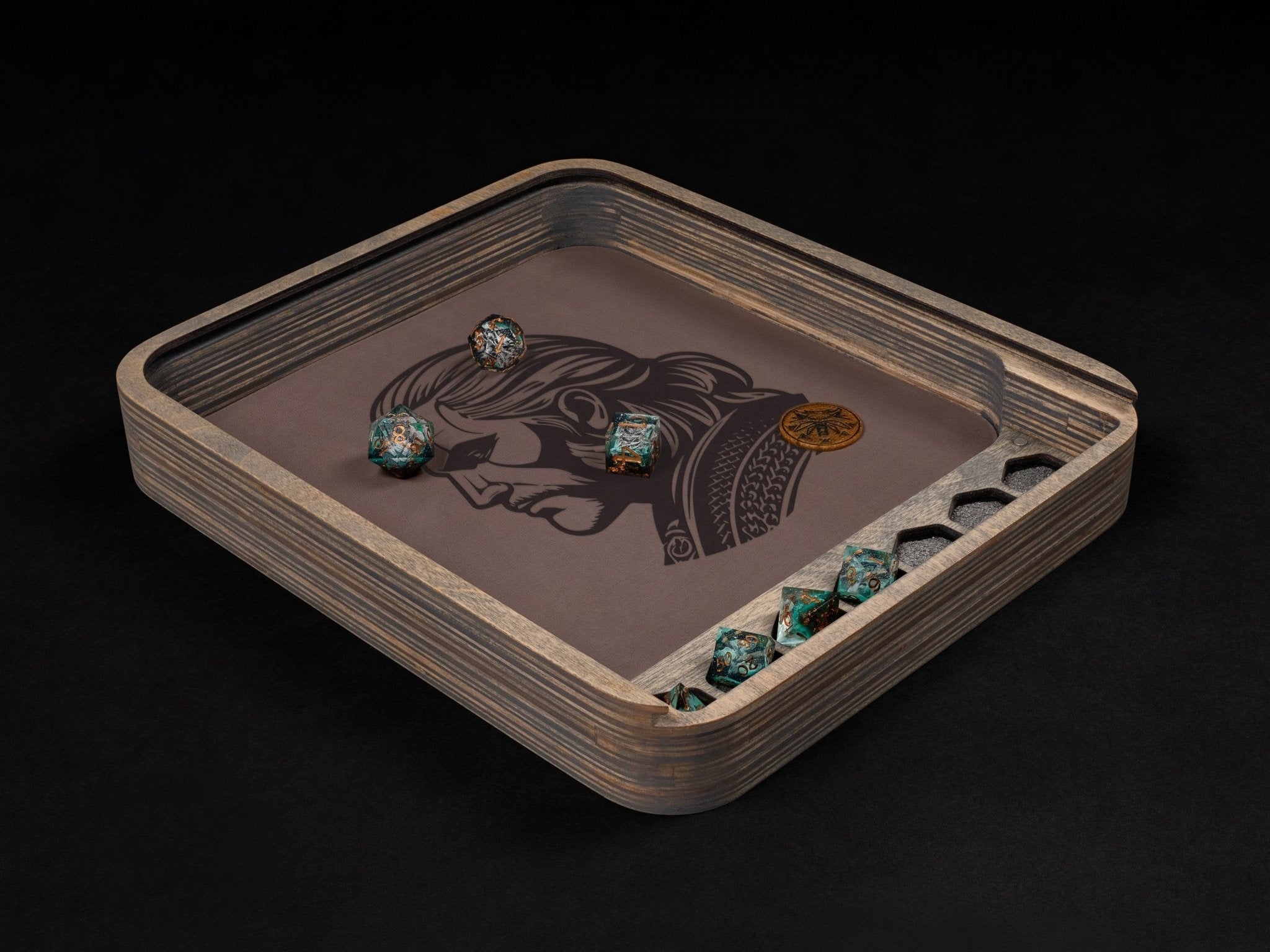 The Witcher Dice Set - St George Leather Shop