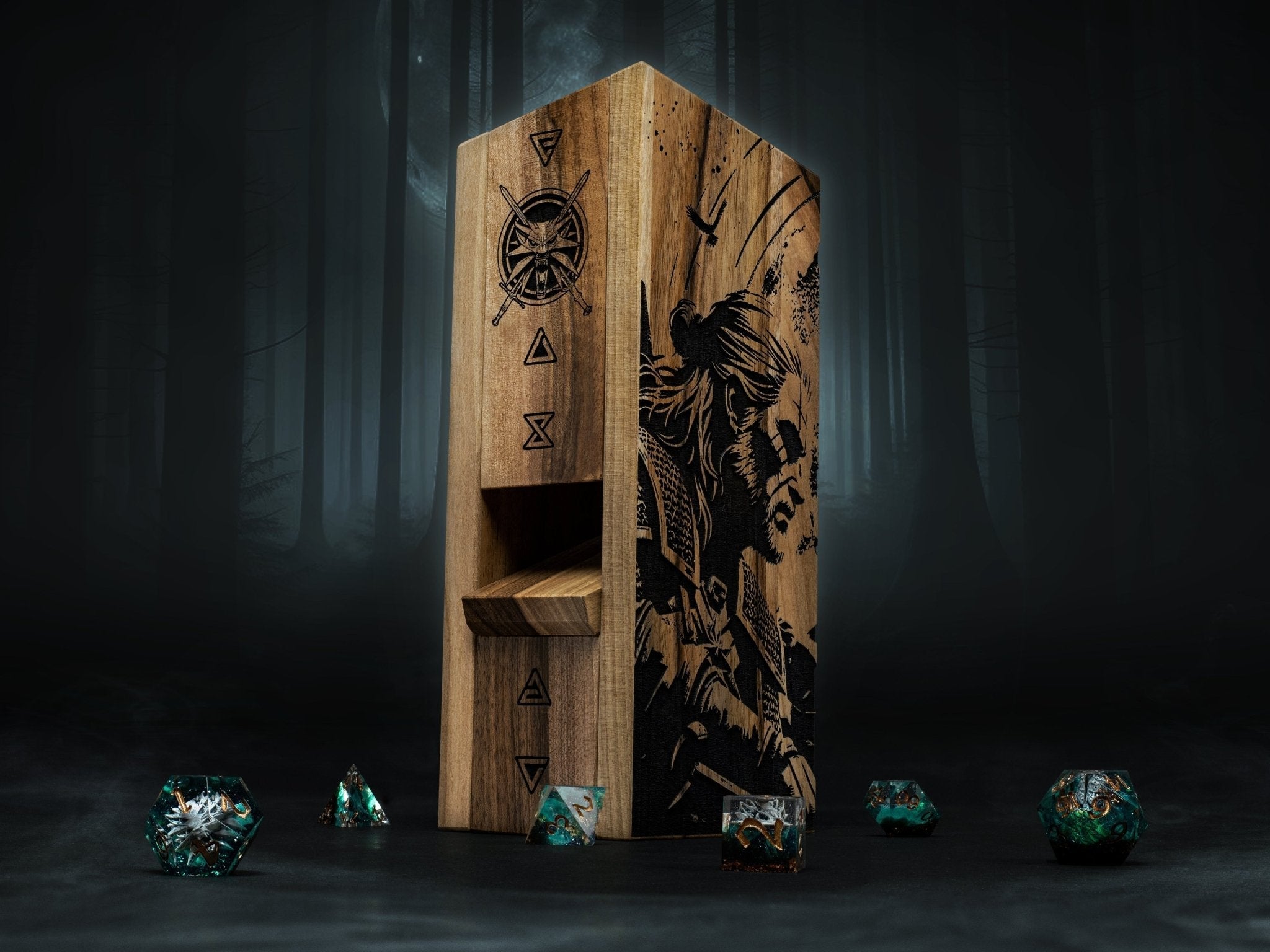 The Wither Dice Set - St George Leather Shop