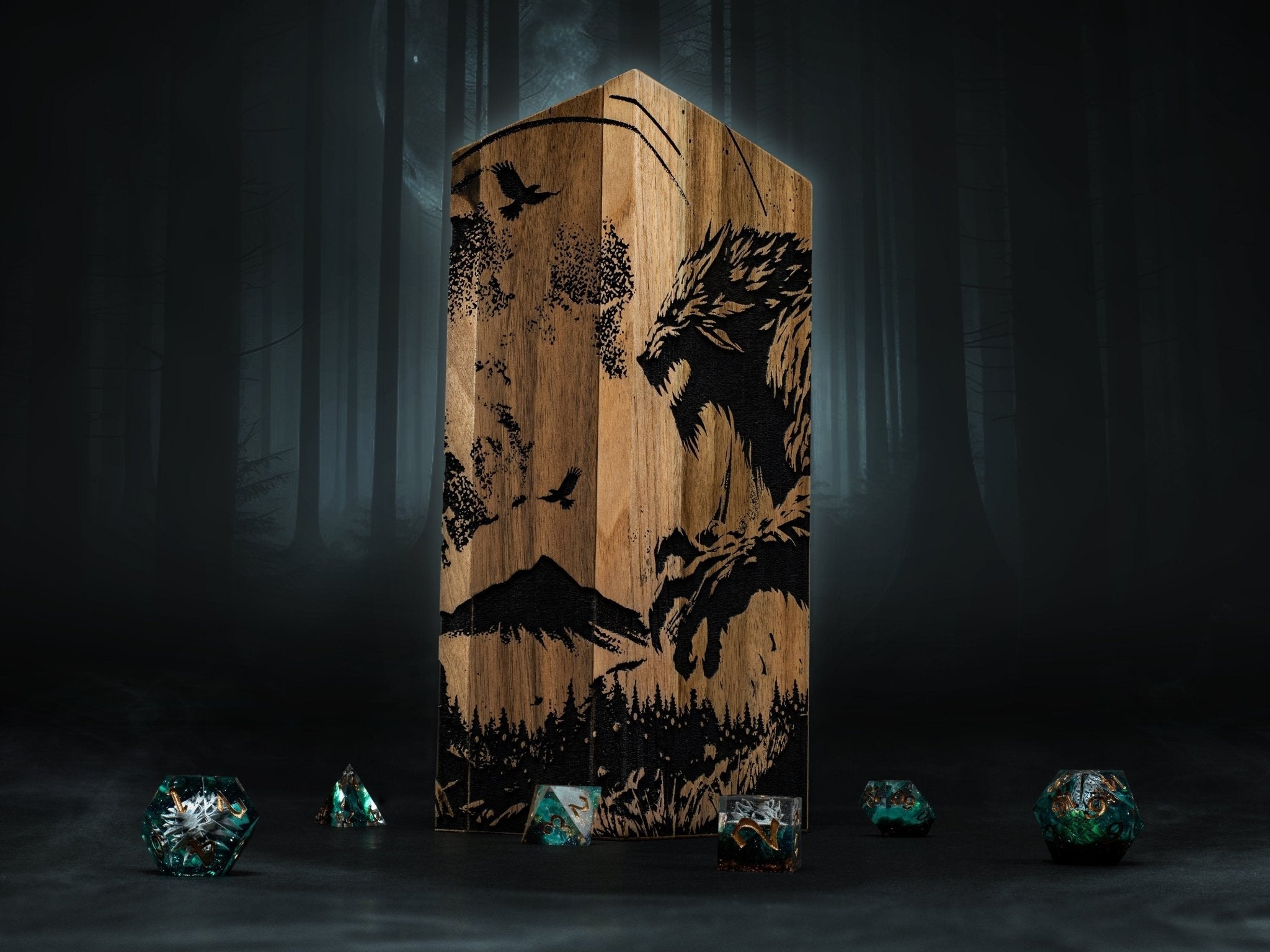 The Wither Dice Set - St George Leather Shop